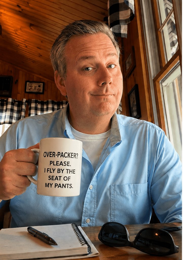 Michael Wysolmerski, author of The Underwhelmed Traveler